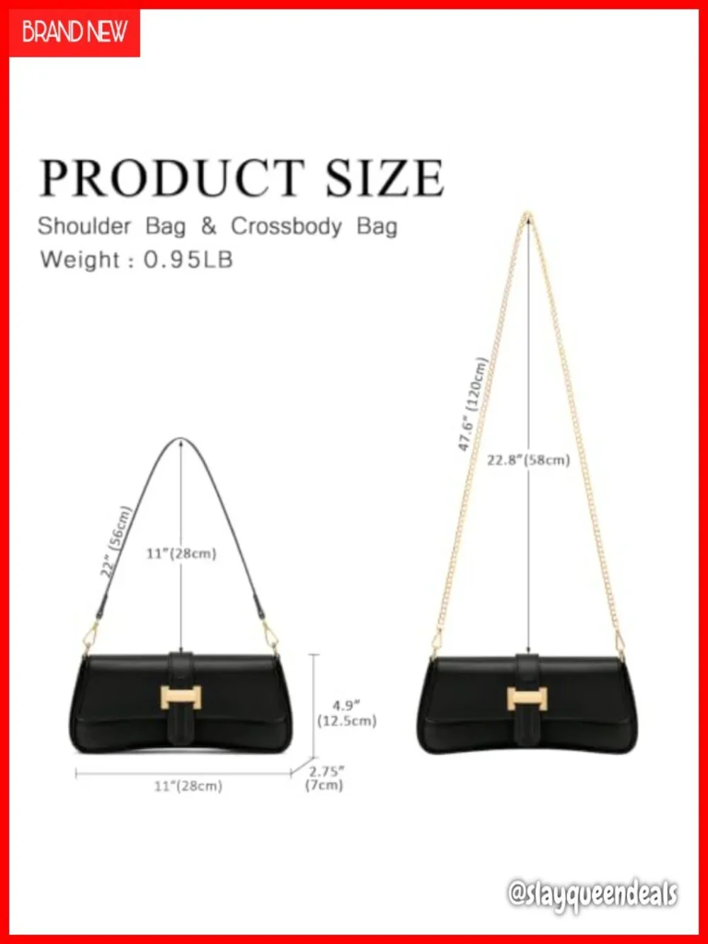 Vegan Leather Hobo Crossbody Bag with Zipper Closure Removable Strap